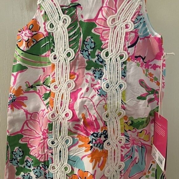 Lilly Pulitzer for Target Nosie Posey Floral Shift Dress Girls Size 2T NWT - Picture 3 of 11